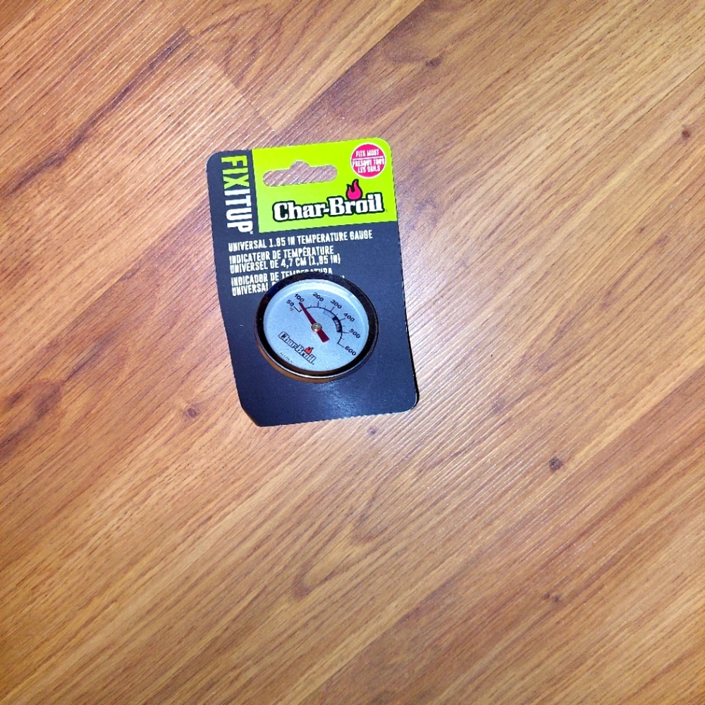 NWT CHAR BROIL GRILL TOP THERMOMETER